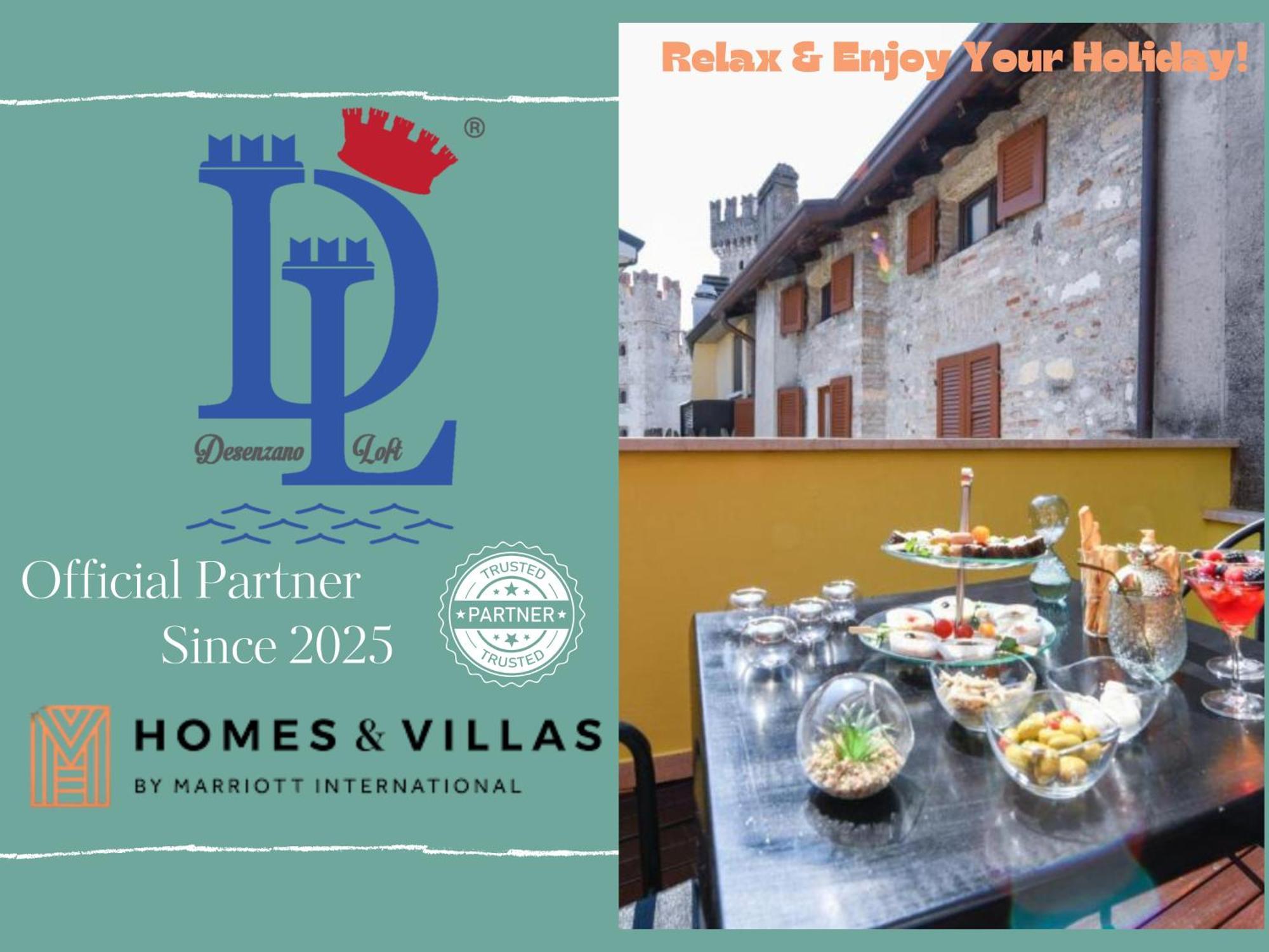 Desenzanoloft Official Partner Marriott Homes & Villas - Queen Of Sirmione Castle View Buitenkant foto