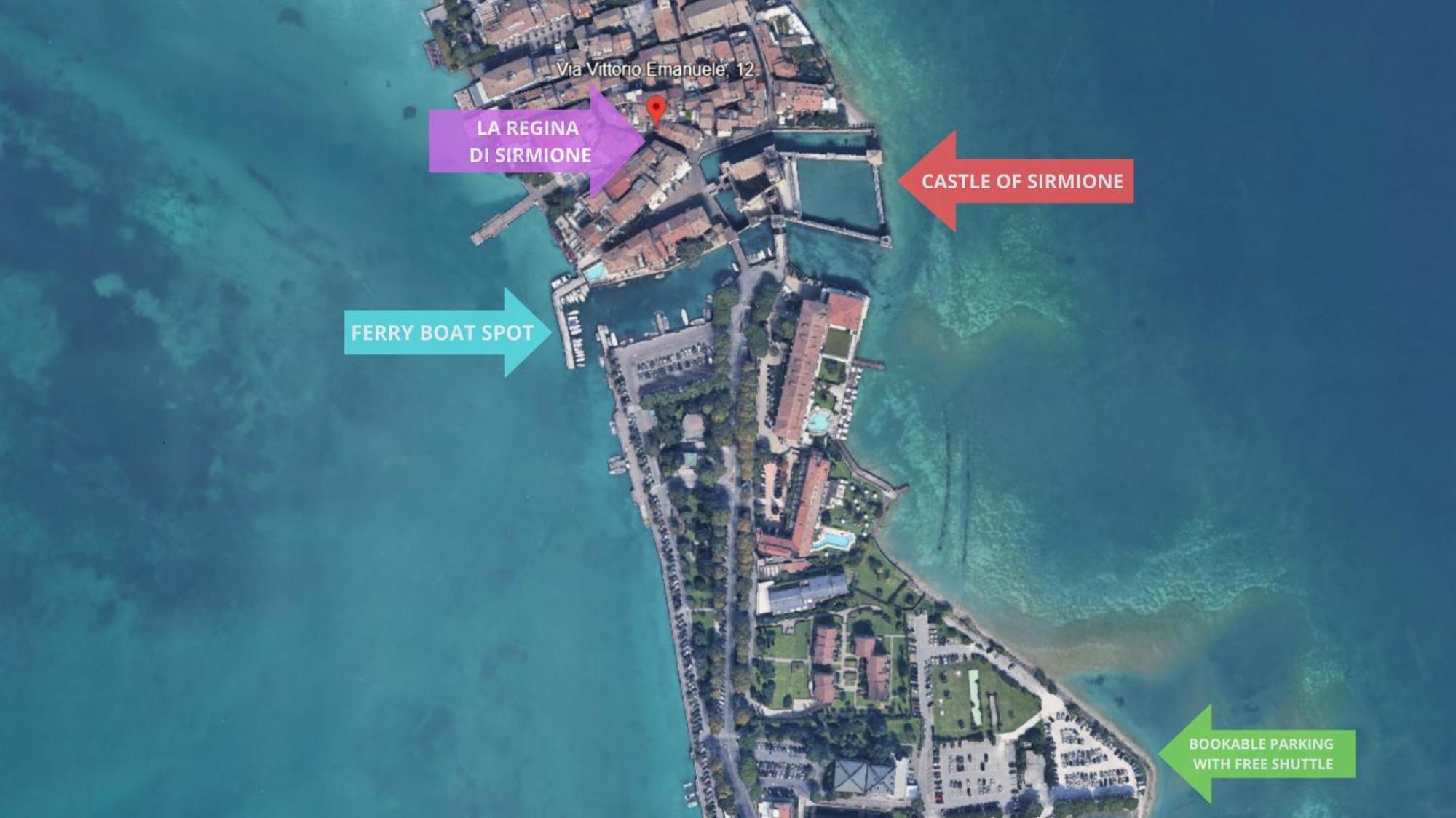 Desenzanoloft Official Partner Marriott Homes & Villas - Queen Of Sirmione Castle View Buitenkant foto